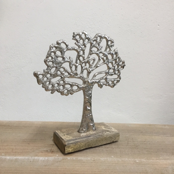 Strom života dekorace na podstavci 16x5x18,5cm