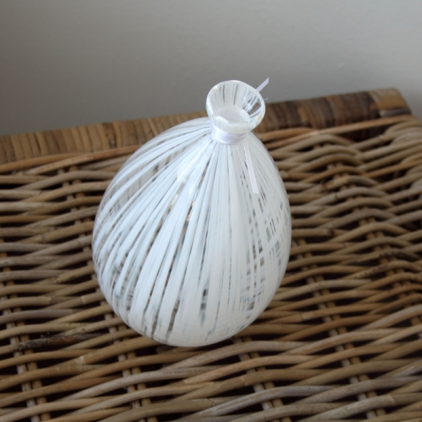 Svatební dekorace závěsný balónek 12x7cm