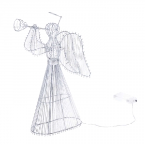 Světelný vánoční anděl Celestio 34 x 21 x 7 cm