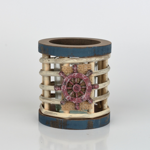 Svícen 9x9x18cm s kormidlem