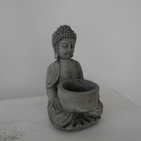 Svícen buddha 15cm
