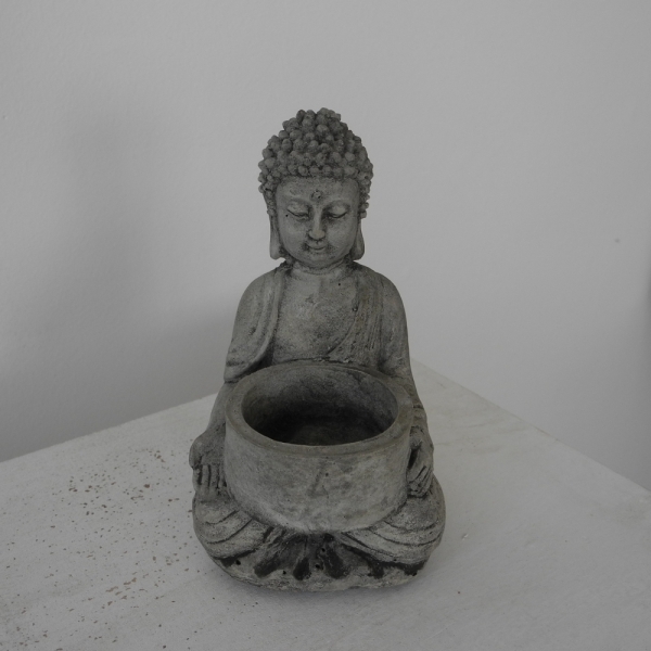 Svícen buddha 15cm