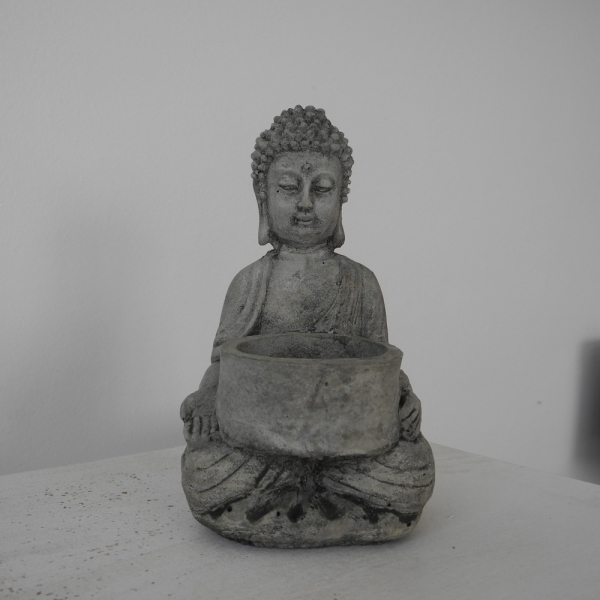 Svícen buddha 15cm