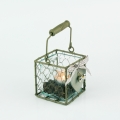 Svícen košíček 9x9x9cm