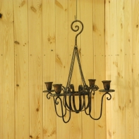 Svícen kovový závěsný