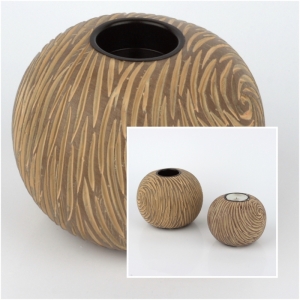 Svícen na čajovou svíčku koule 10cm