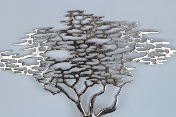 Svícen nástěnný strom 64x62cm