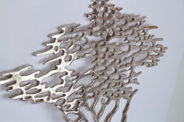 Svícen nástěnný strom 64x62cm