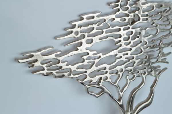 Svícen nástěnný strom 64x62cm