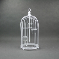 Svícen Provence - klec na čajové svíčky 42cm