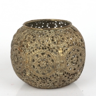 Svícen - zlatý S DEK5347