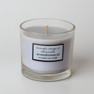 Svíčka Aromabotanical levandule/pomeranč/heřmánek 180g