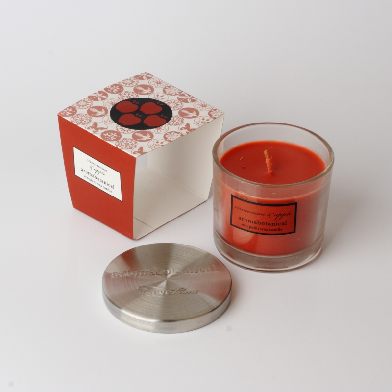 Svíčka Aromabotanical skořice a jablko 180g