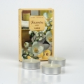 Svíčka čajová vonná jasmín sada 6ks