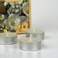 Svíčka čajová vonná jasmín sada 6ks