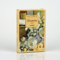 Svíčka čajová vonná jasmín sada 6ks