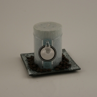 Svíčka První sníh 10cm