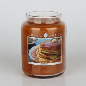 Svíčka ve skle javorové máslo Goose Creek 680g