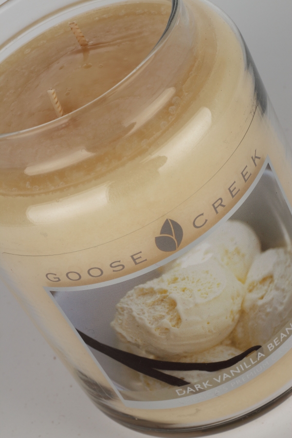 Svíčka ve skle vanilková fazole Goose Creek 680g