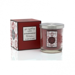 Svíčka zralé maliny Aromabotanical 180g