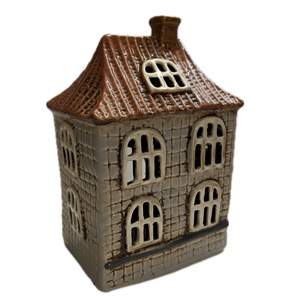 Svítící domeček 13x18,5x9,5cm Typ A