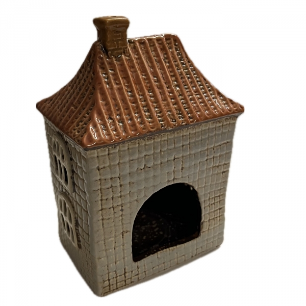 Svítící domeček 13x18,5x9,5cm Typ A