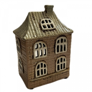 Svítící domeček 13x18,5x9,5cm Typ B