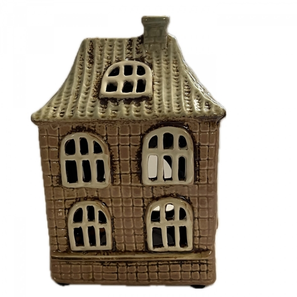 Svítící domeček 13x18,5x9,5cm Typ B