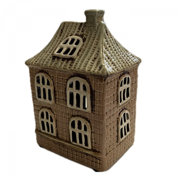 Svítící domeček 13x18,5x9,5cm Typ B