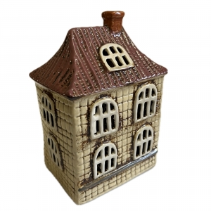 Svítící domeček 13x18,5x9,5cm Typ D