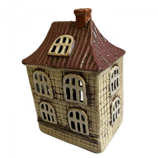 Svítící domeček 13x18,5x9,5cm Typ D