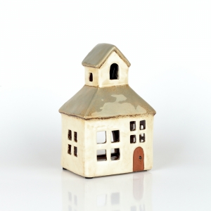 Svítící domeček kaplička na návsi