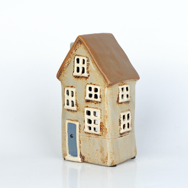 Svítící vánoční domeček 10 x 18,5 x 7,5cm