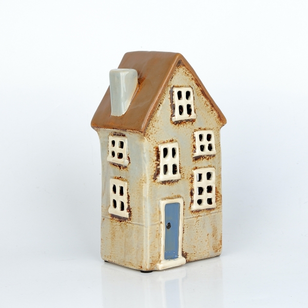 Svítící vánoční domeček 10 x 18,5 x 7,5cm