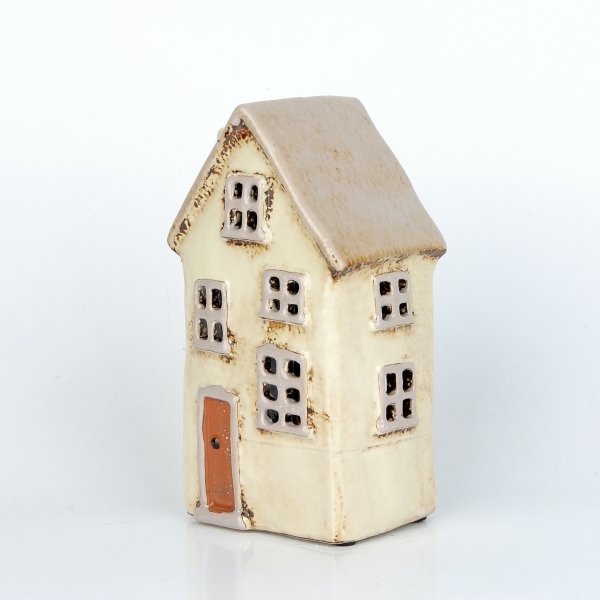 Svítící vánoční domeček 10x18,5x7,5 cm