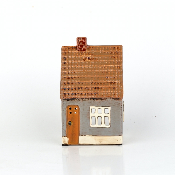 Svítící vánoční domeček 17x7x10cm 