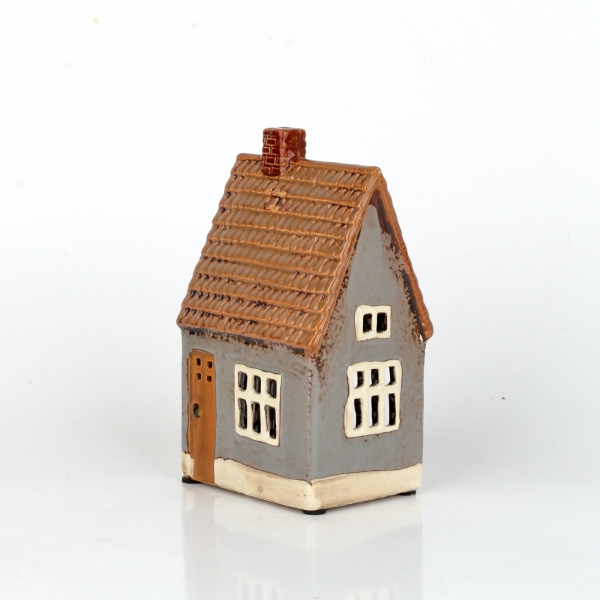 Svítící vánoční domeček 17x7x10cm 