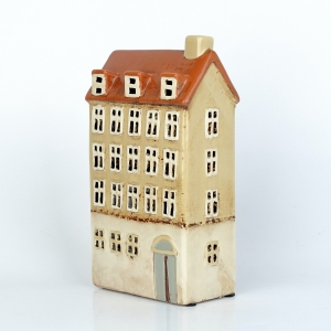 Svítící vánoční domečky 13x23,5x7,5cm C