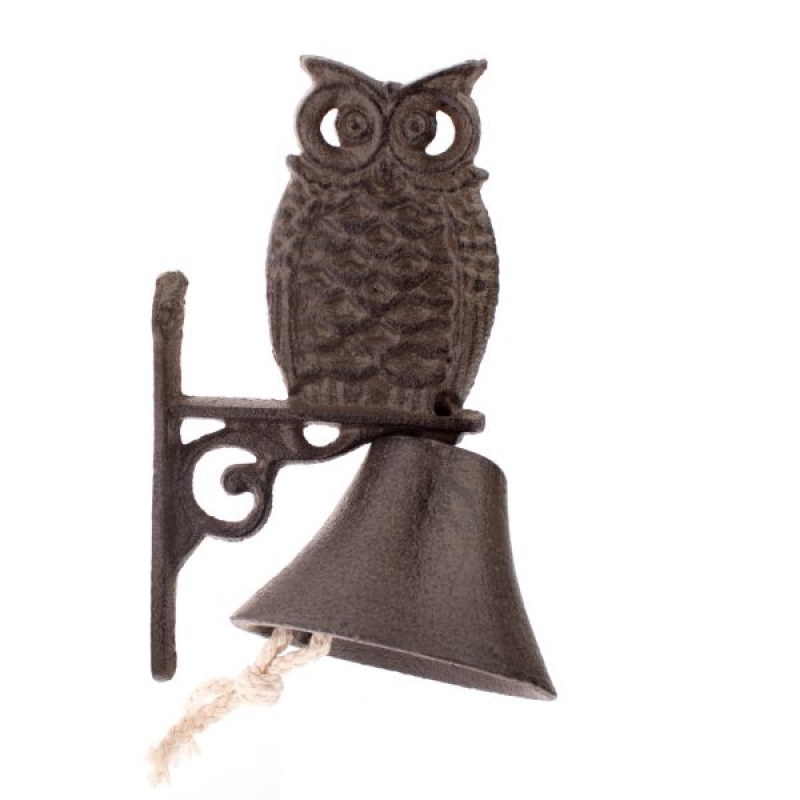 Symbolický svatební dar zvon se sovou