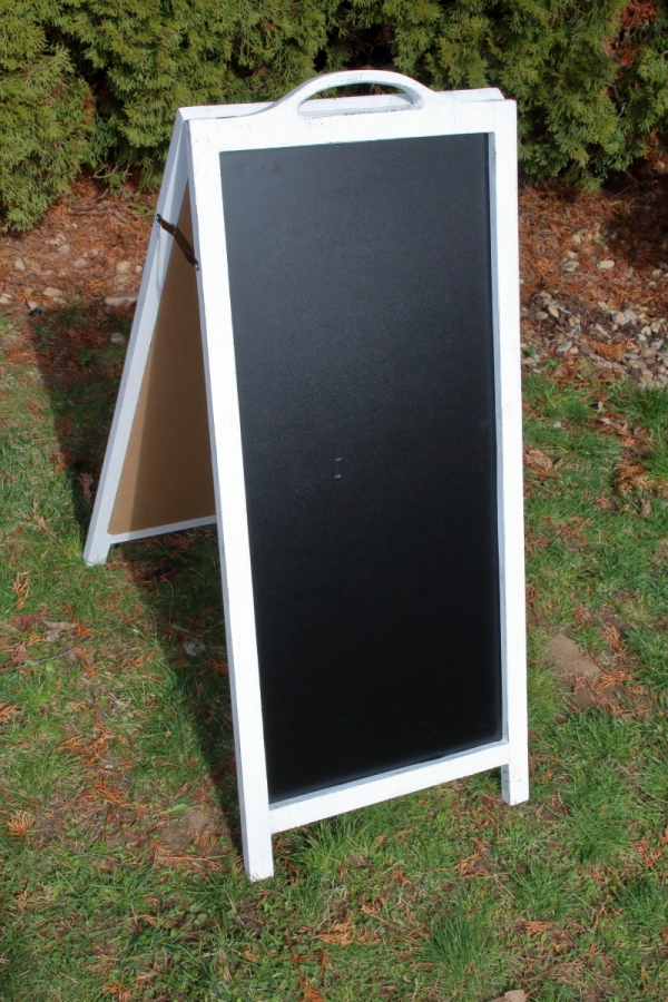 Tabule dřevěná před restauraci 96x41cm