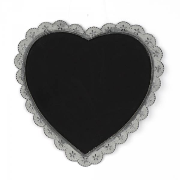 Tabule na vzkazy ve tvaru srdce 33x34cm