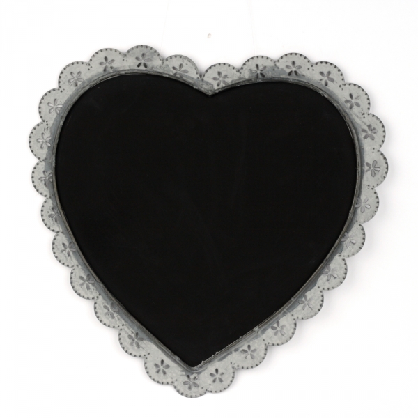 Tabule na vzkazy ve tvaru srdce 33x34cm