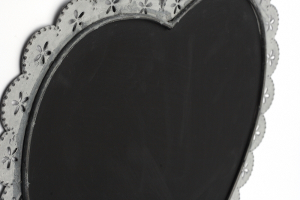 Tabule na vzkazy ve tvaru srdce 33x34cm