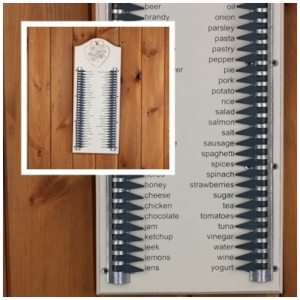 Tabule nákupní seznam 45×18×2cm
