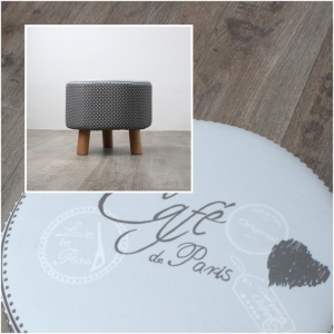 Taburet Café de Paris 40x32cm