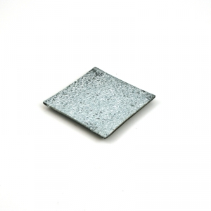 Tácek pod svíčku skleněný 12,5x12,5cm