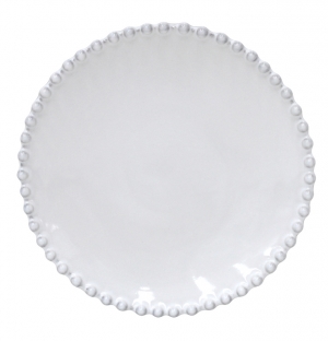 Talíř Costa Nova Pearl bílý 17cm