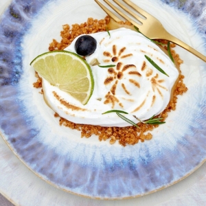 Talíř dezertní 20cm BRISA modrá