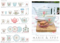 Talíř Marie pale pink 20cm