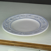 Talíř modré růže 20,5cm